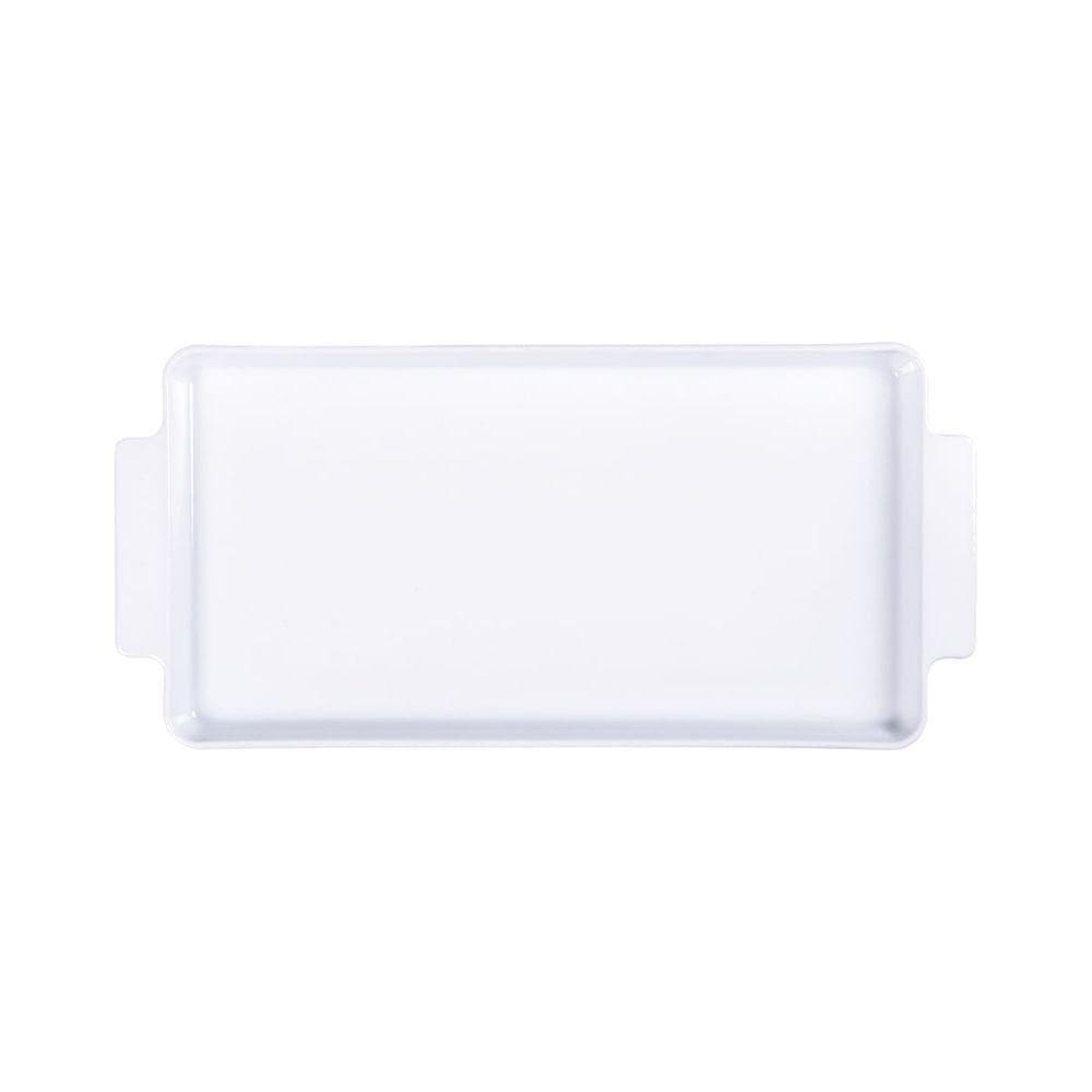 Travessa Retangular Tramontina Maria Augusta Em Porcelana 36x19 Cm