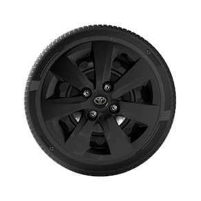 1X Calota Etios Hatch Sedan Aro 14 Preto Parafusada 1301