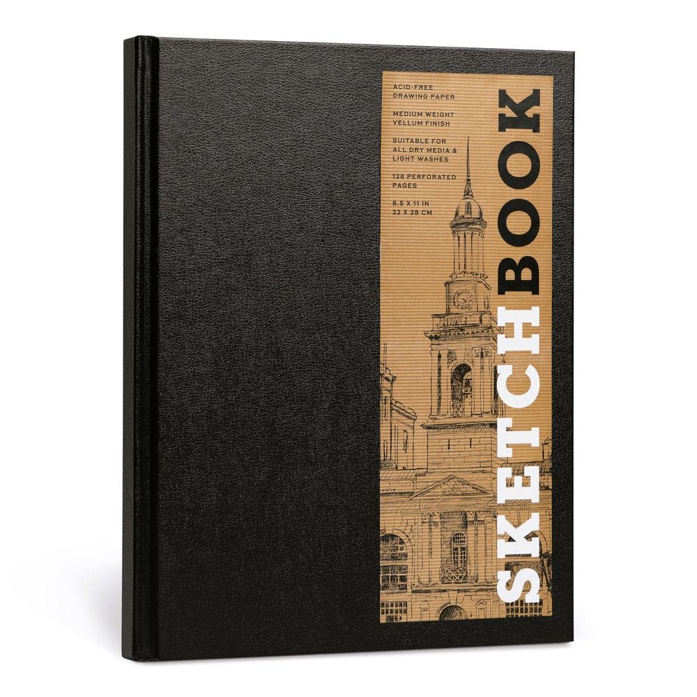 Caderno de esboços Union Square & Co. 8,5 x 11 cm Capa dura 128 páginas
