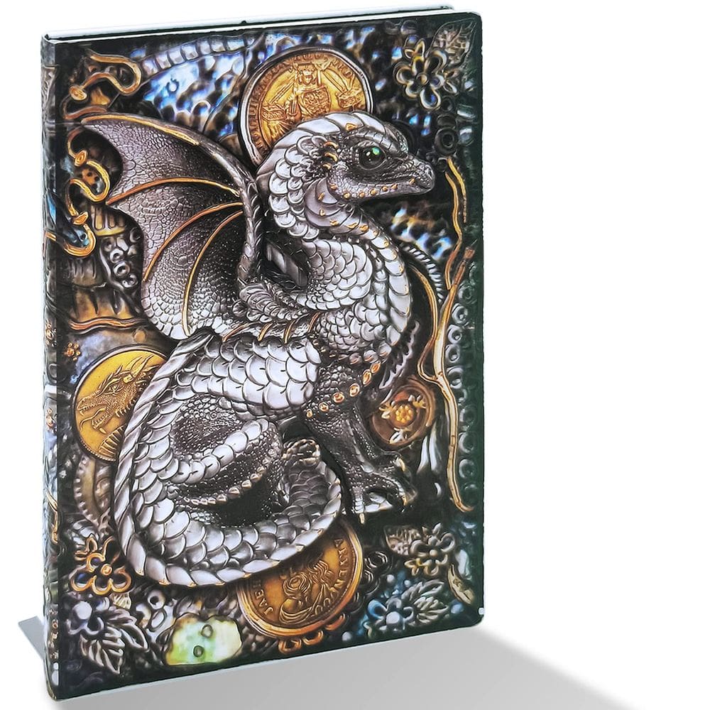 Jornal Wunhunew 3D Dragon DND A5 200 páginas em couro