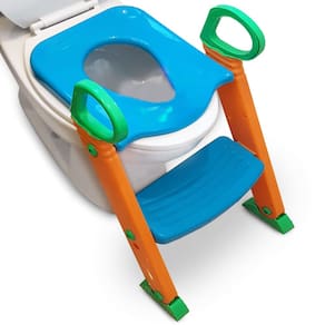 Banheiro Potty Training Seat com escada para crianças e bebês
