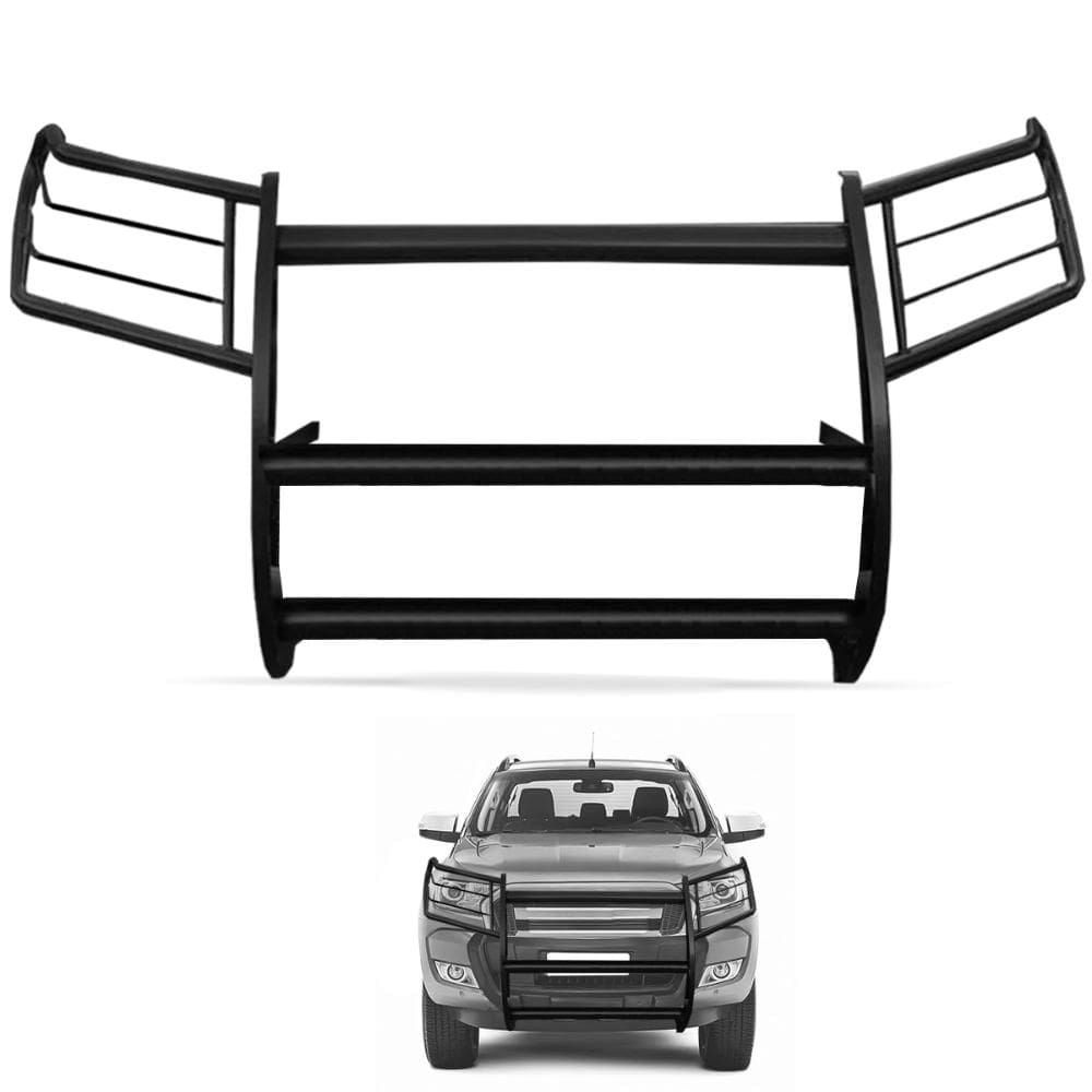 Grade Frontal Ranger 2013 a 2022 Preto Aço Carbono