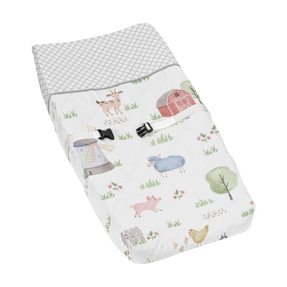 Capa de trocador Sweet Jojo Designs Farm Animals