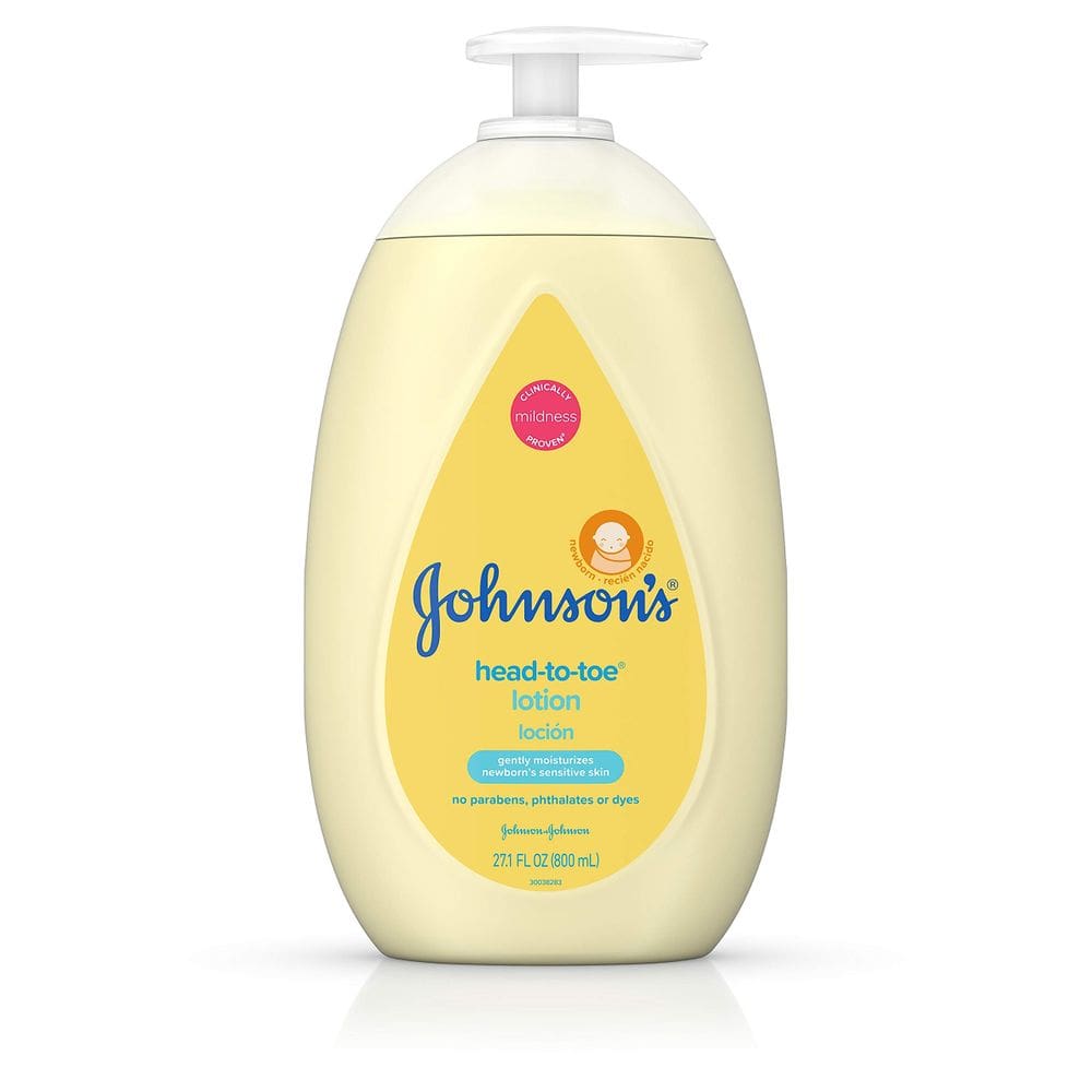 Loção corporal para bebês Johnson`s Hidratante da cabeça aos pés 800 ml