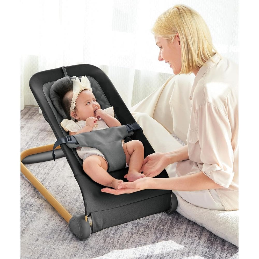 Assento portátil Baby Bouncer Fodoss para bebês de 0 a 12 meses
