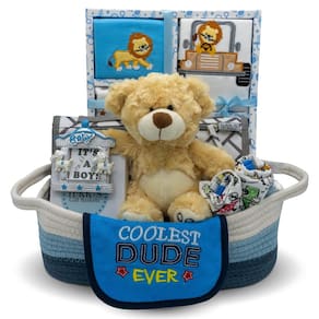 Conjunto de presentes Nikki`s Gift Baskets Welcome Home Precious Baby Boy