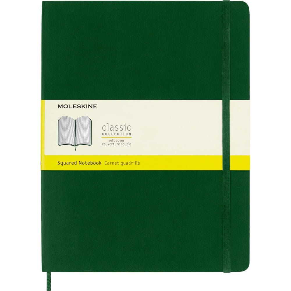 Caderno Moleskine Classic Soft Cover XL Myrtle Green