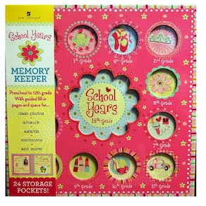 Álbum de luxo de School Years Sweet Memories: Girl Book