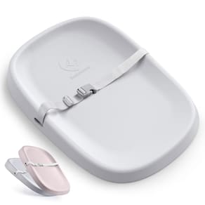 Trocador de bebê Bellababy impermeável antiderrapante cinza