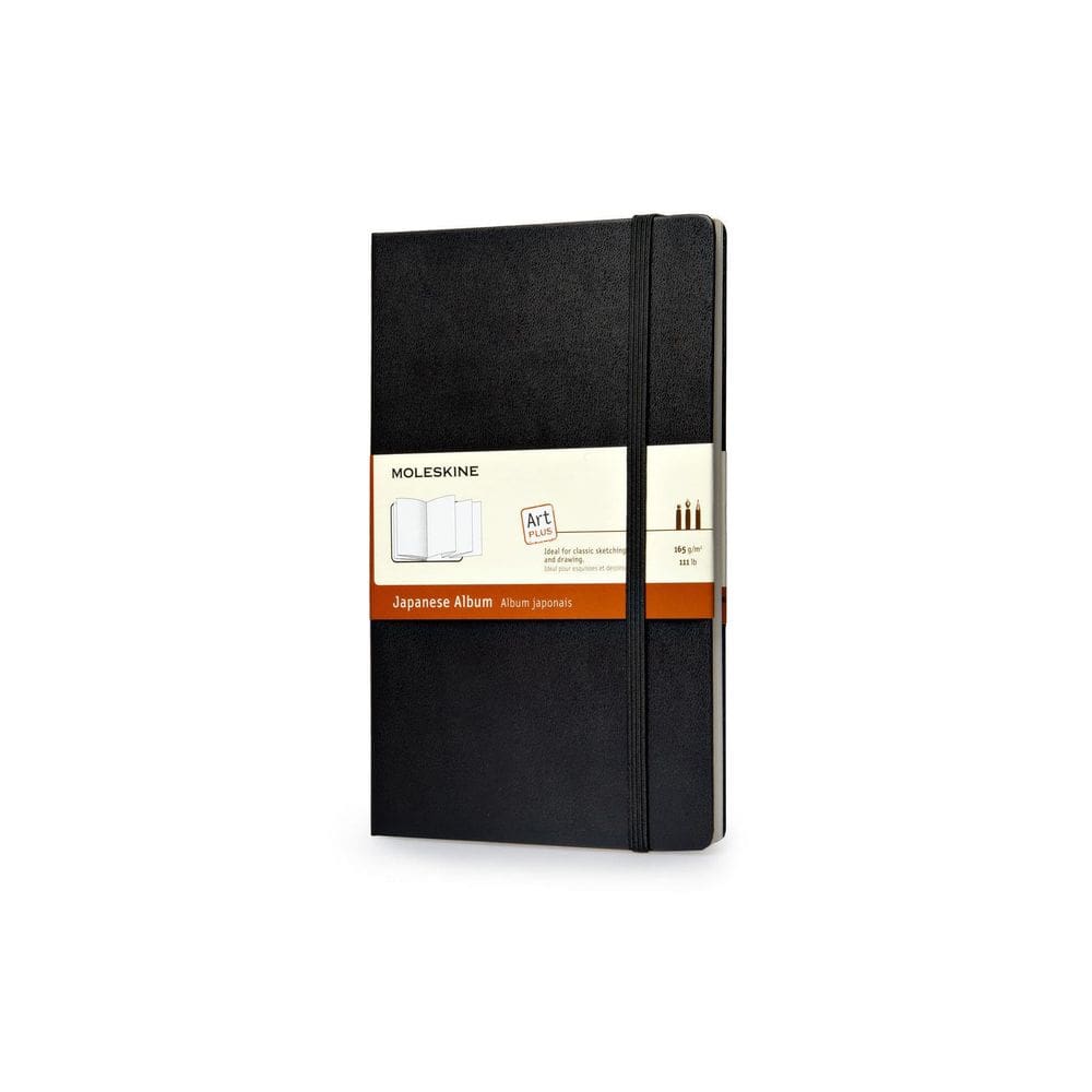 Caderno Moleskine Art, álbum japonês, capa dura, capa dura