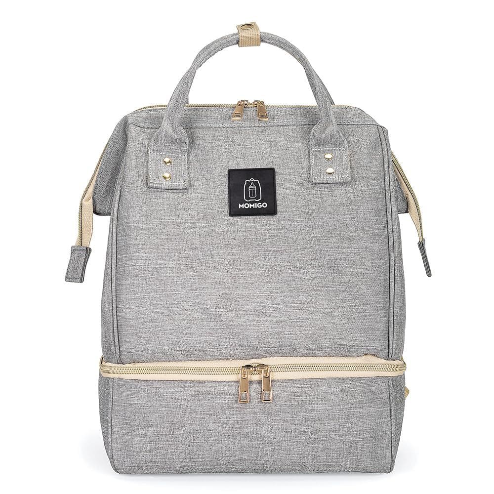 Mochila Breast Pump MOMIGO Cooler Moistureproof Grey