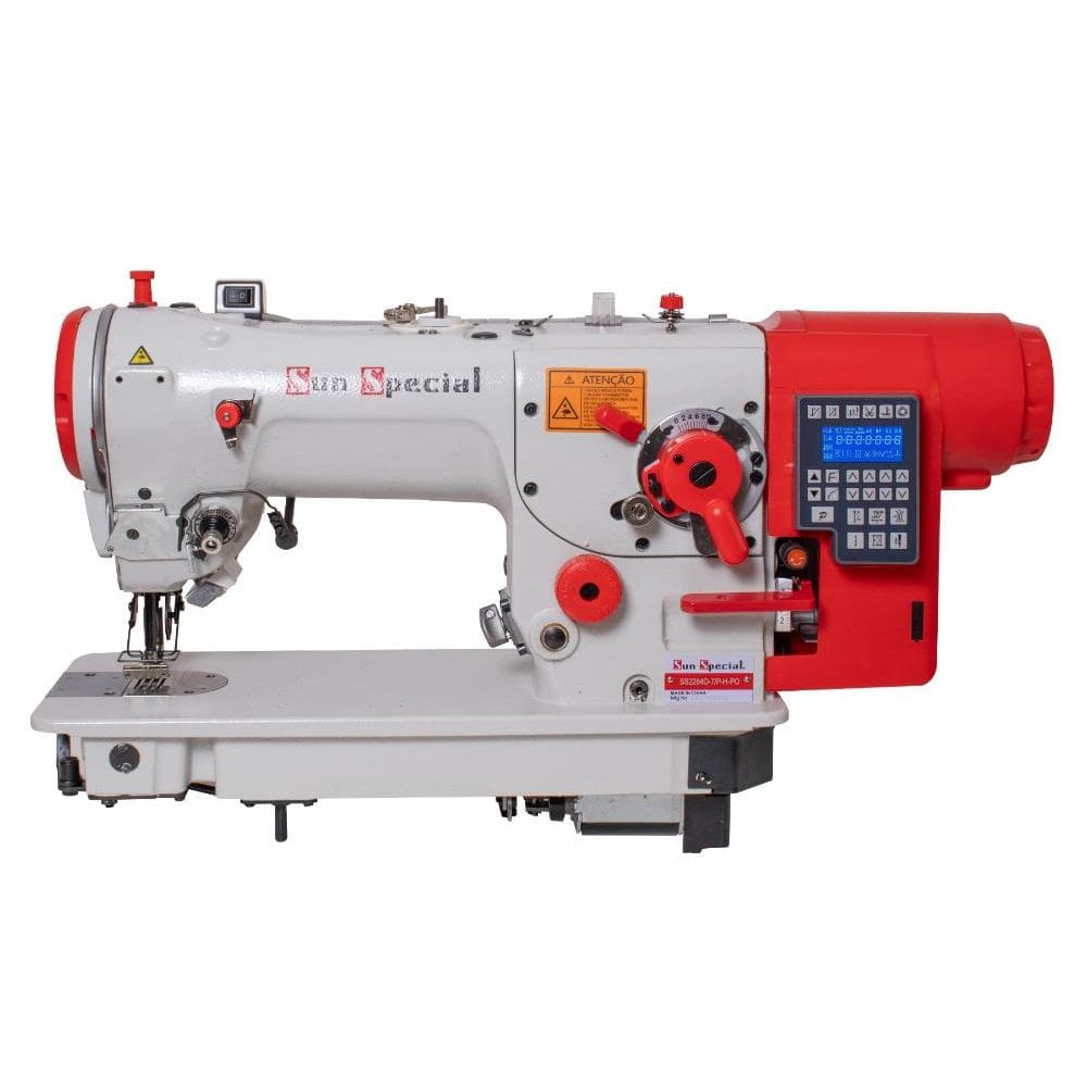 Máquina Costura Industrial Zig Zag Eletrônica SS2284D-7/P-H-PO 220V - Sun Special