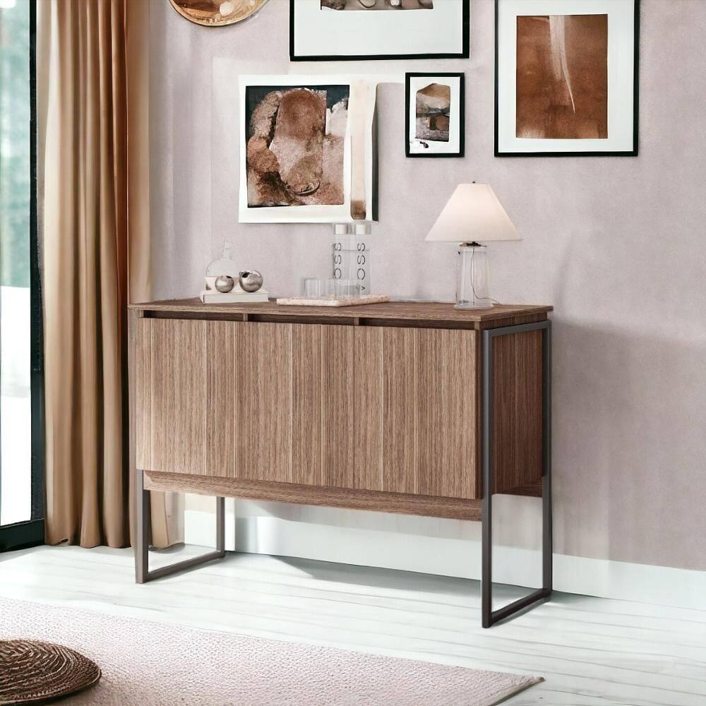 Aparador Buffet com 3 Portas Bari Afarra Preto