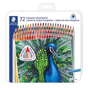 Lápis de cor Staedtler 1278CM72A6 Barril triangular 72 unidades