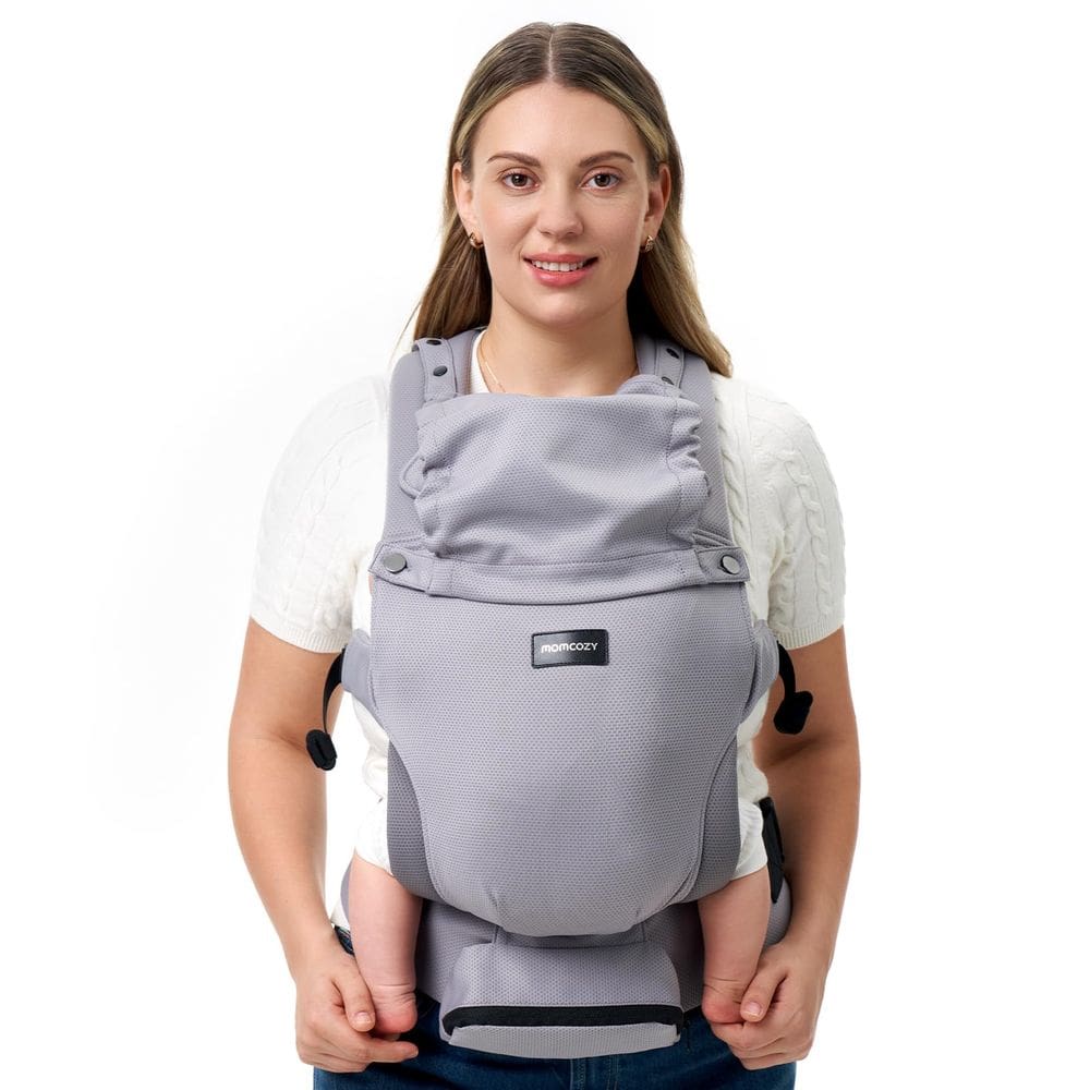 Porta-bebês Momcozy Ergonomic Lightweight 3,2-10,9 kg roxo claro