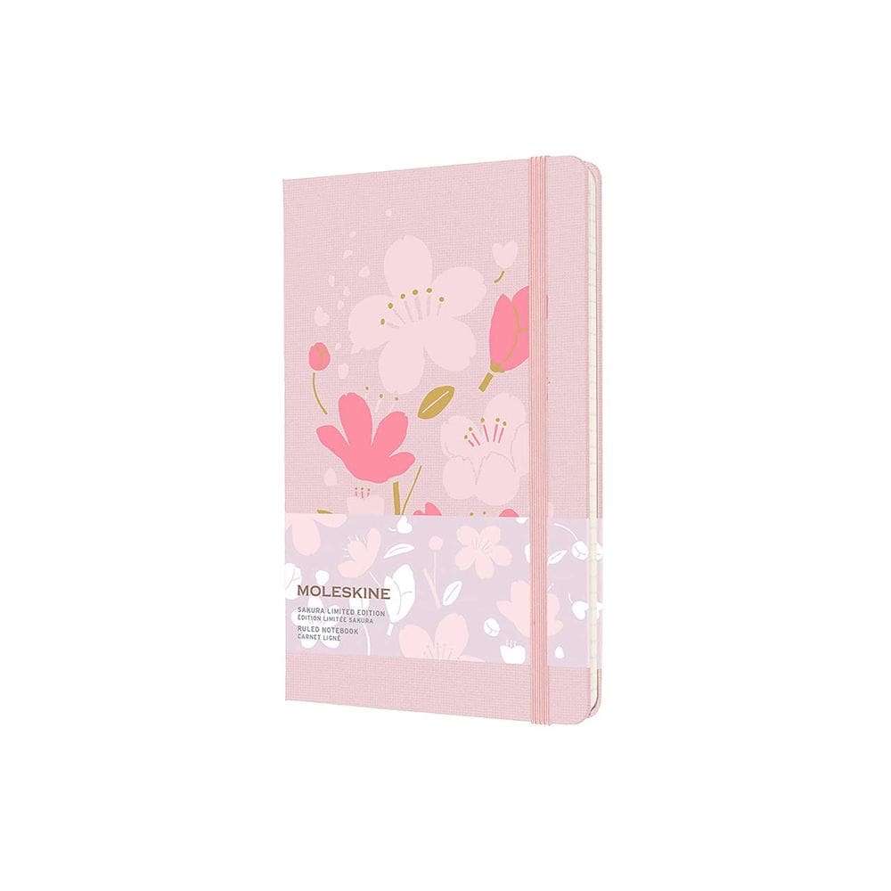Caderno Moleskine Edição Limitada Sakura Capa Dura Grande