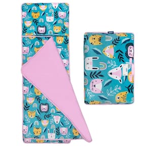 Tapete de soneca de pelúcia Wildkin para meninos e meninas com cobertor