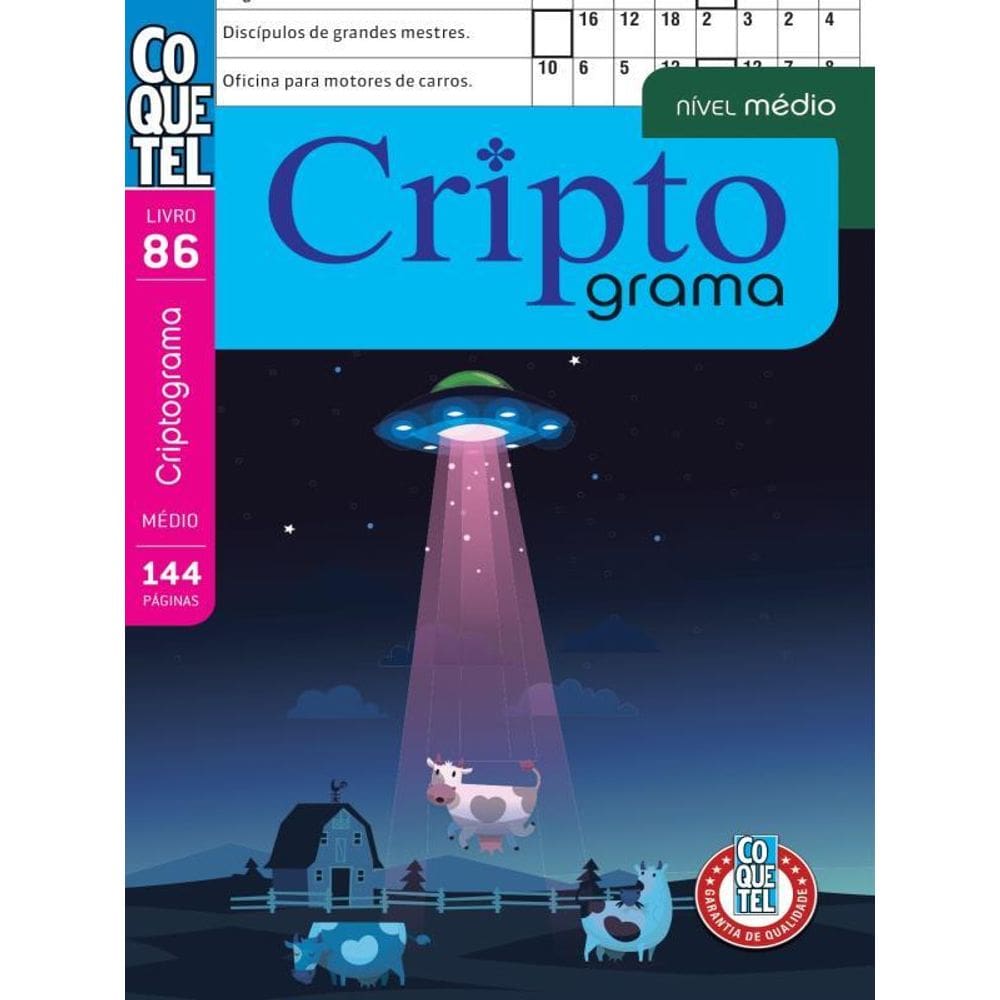 Livro Coquetel Criptograma Ed 86