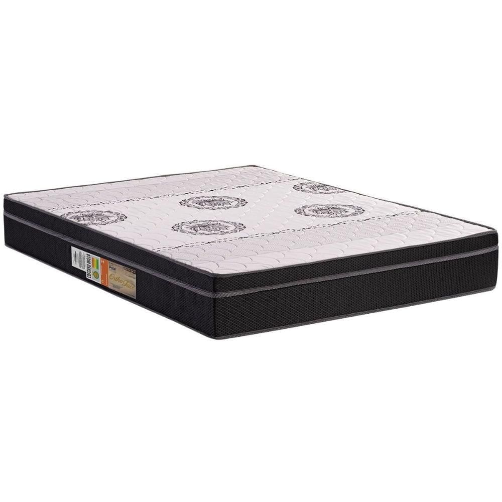 Colchão Viúva Anatômico D28 / Orthoface Firme Euro Pillow Black (128x188x25) - Polar