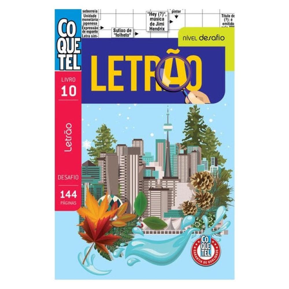 Livro Coquetel Letrão Desafio 10