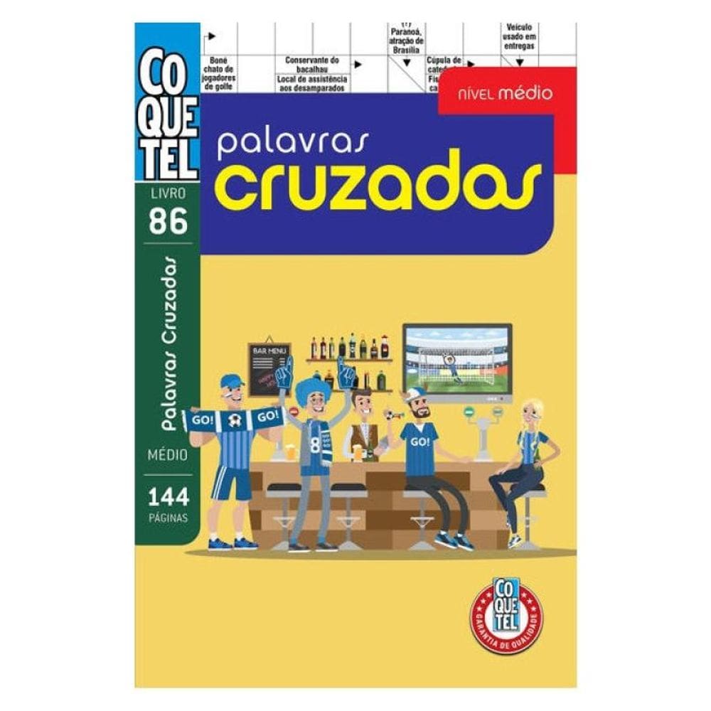 Livro Coquetel Pal Cruz Médio 86