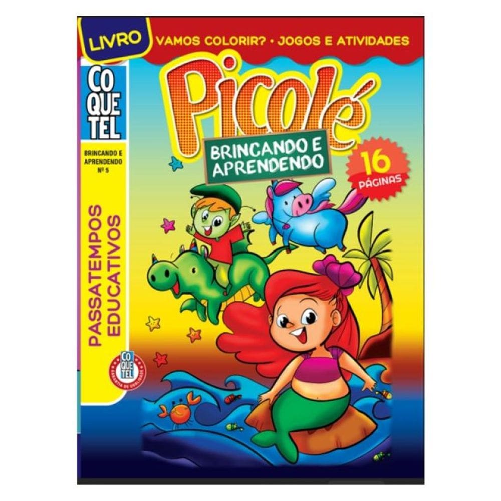 Livro Coquetel Brincando Aprendendo 5