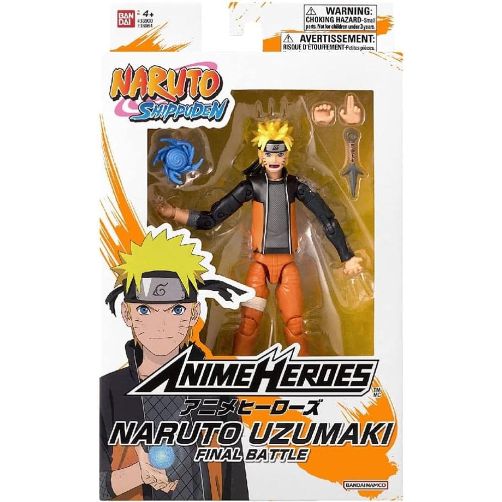 Boneco - Naruto Uzumaki Articulado BARAO