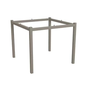 Base de Mesa p/ Cozinha Reno M002 Aço s/ Tampo Niquel - Kappesberg