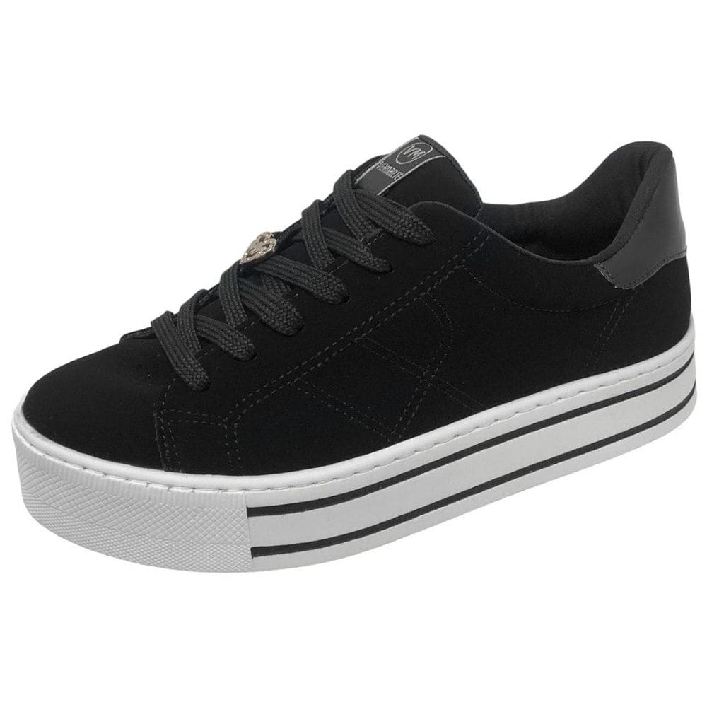 Tenis Feminino Flatform Casual Conforto Via Marte
