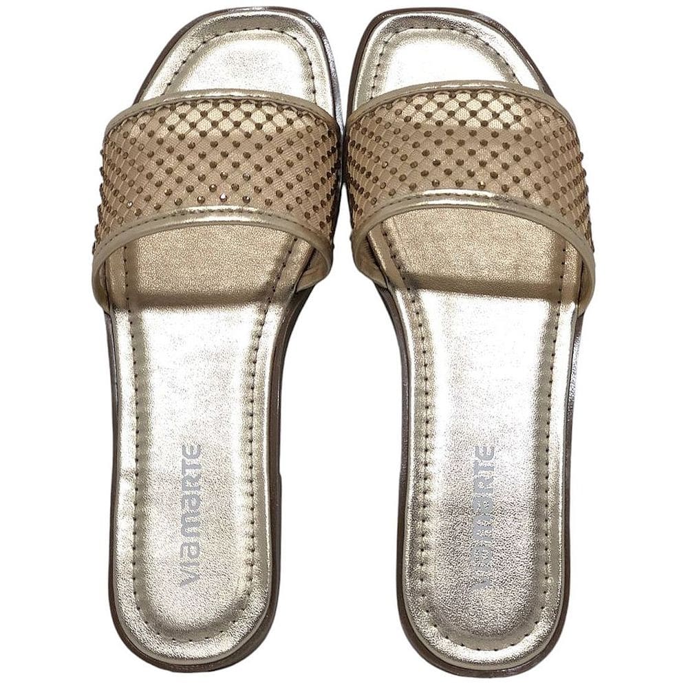 Chinelo Rasteira Feminino Conforto Elegância Via Marte