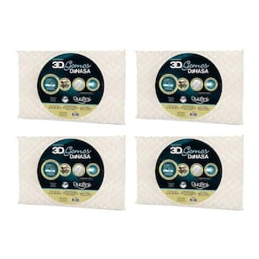 Travesseiro Viscoelástico 3D Gomos DaNasa DT3200 Kit c/ 4 Un (45x65) - Duoflex