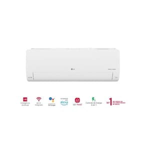 Ar-Condicionado LG Dual Inverter Voice +AI 12.000 BTU Frio 127V