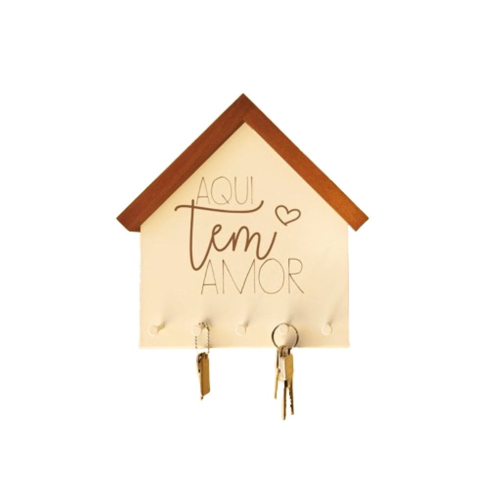 Porta-Chaves/Correspondencias Aqui Tem Amor
