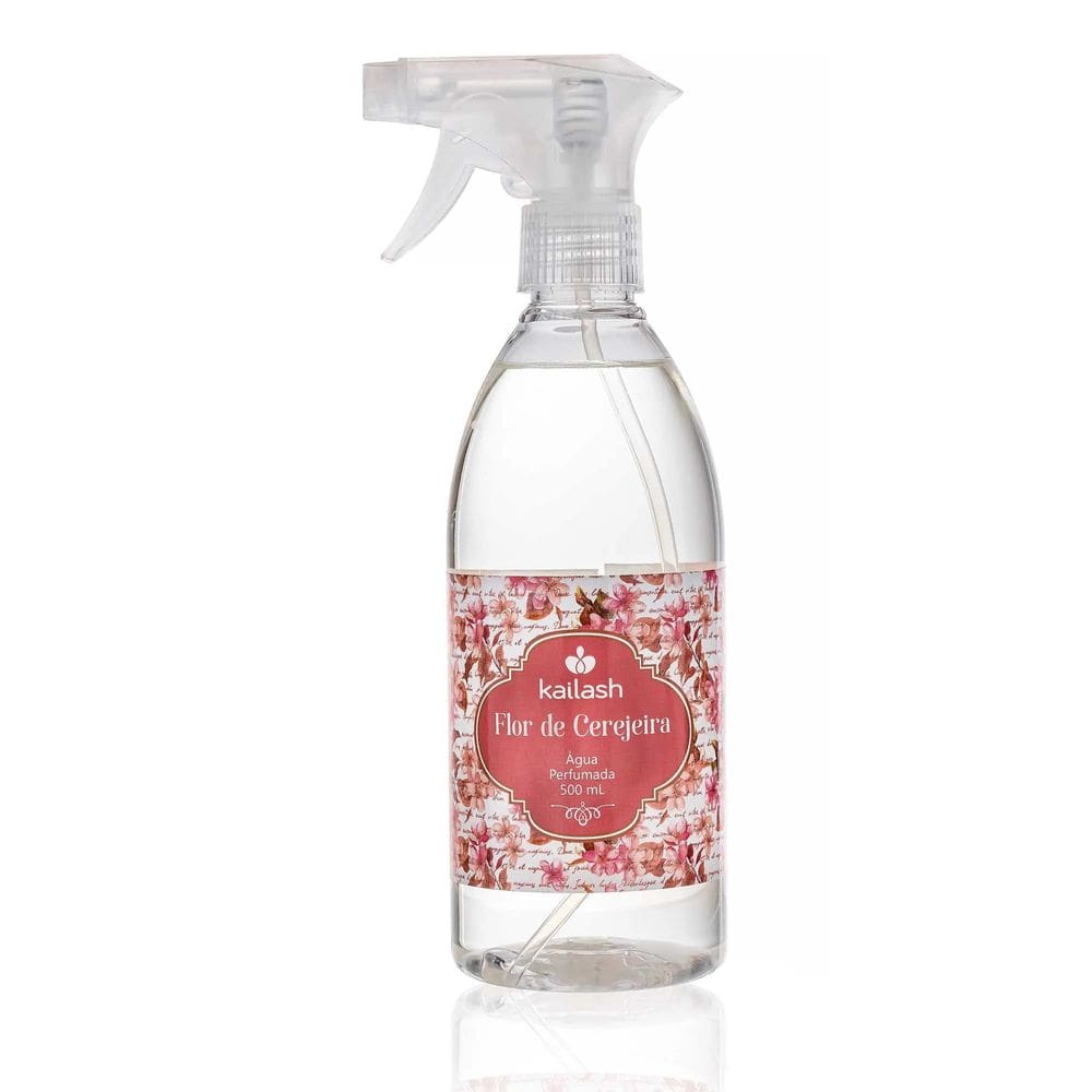 Agua Perfumada Para Tecidos - Flor De Cerejeira - 500 Ml