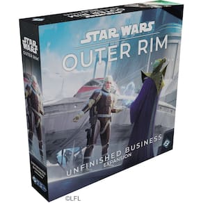 Jogo de estratégia de expansão Star Wars Outer Rim Unfinished Business
