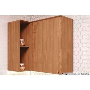Armário de Cozinha Modulado Requinte Canto Reto c/ 1 Porta 94cm Nature - Henn