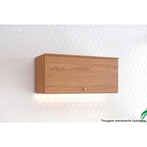 Armário de Cozinha Modulado Requinte c/ 1 Porta Basculante 80cm Nature - Henn