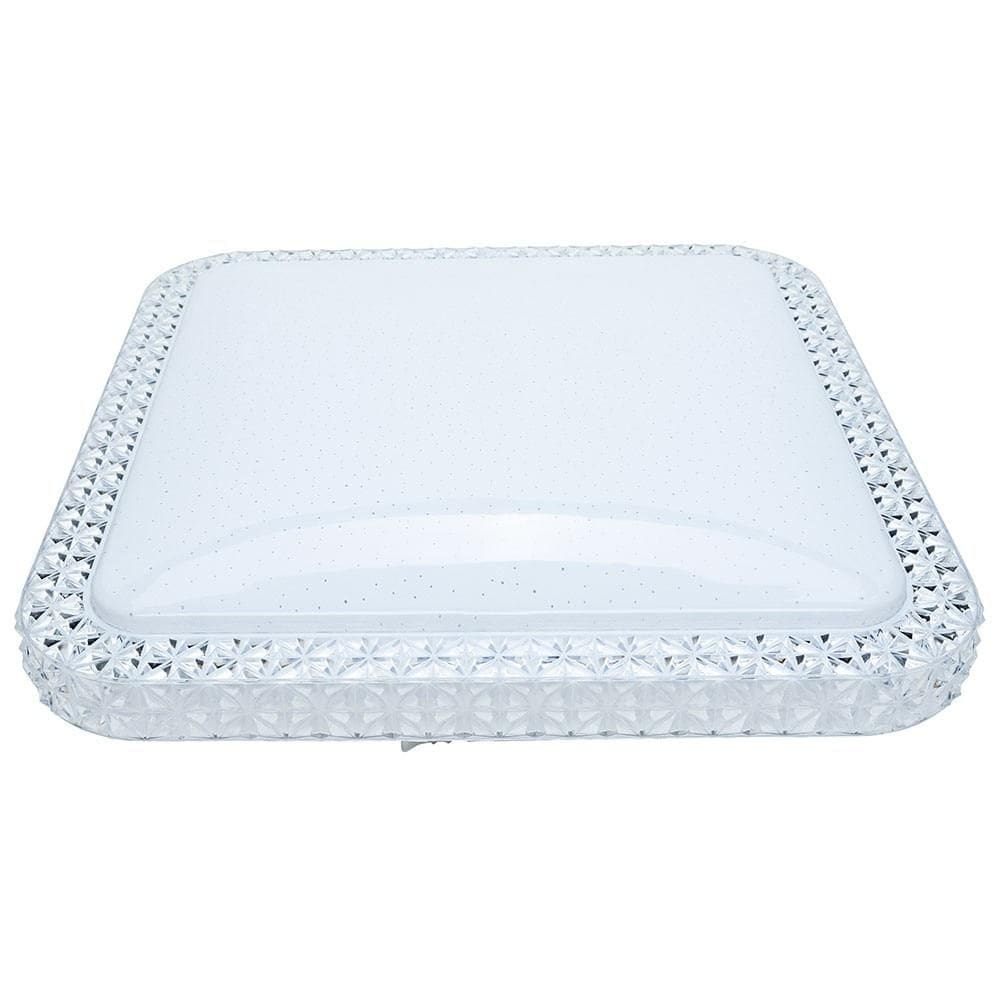 Painel Plafon Led de Sobrepor Modaza Quadrado Lumiere com 3 Temperaturas 44 cm, Branco