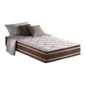 Colchão Solteiro Molas Superlastic Duo Sono DF Euro Pillow Brown (88x188x25) - D Angelis Anjos