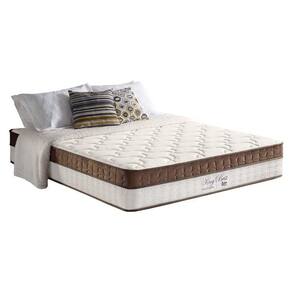 Colchão Queen Molas Superlastic King Best Euro Pillow Brown (158x198x28) - D Angelis Anjos