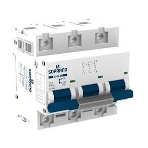 Disjuntor Tripolar Soprano SHB3 H-100A - 10 kA
