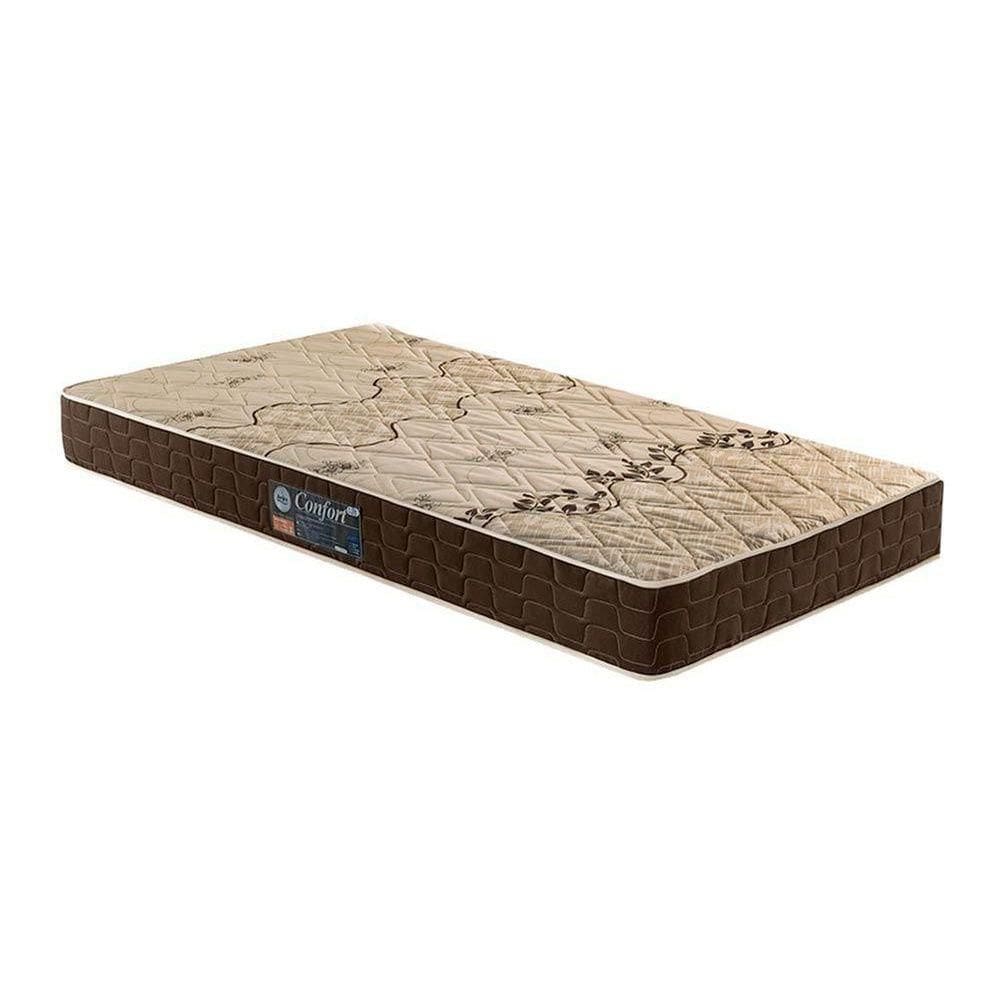 Colchão Solteiro Espuma D28 Confort (78x188x14) - D Angelis Anjos