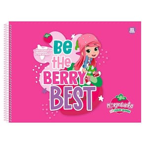 Caderno Cartográfia 60Fls Moranguinho Berry Best Animativa
