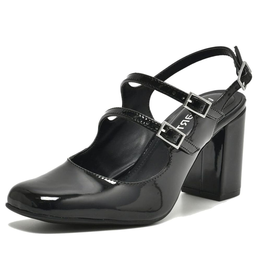 Sapato Slingback Feminino Moderno Salto Médio Via Marte