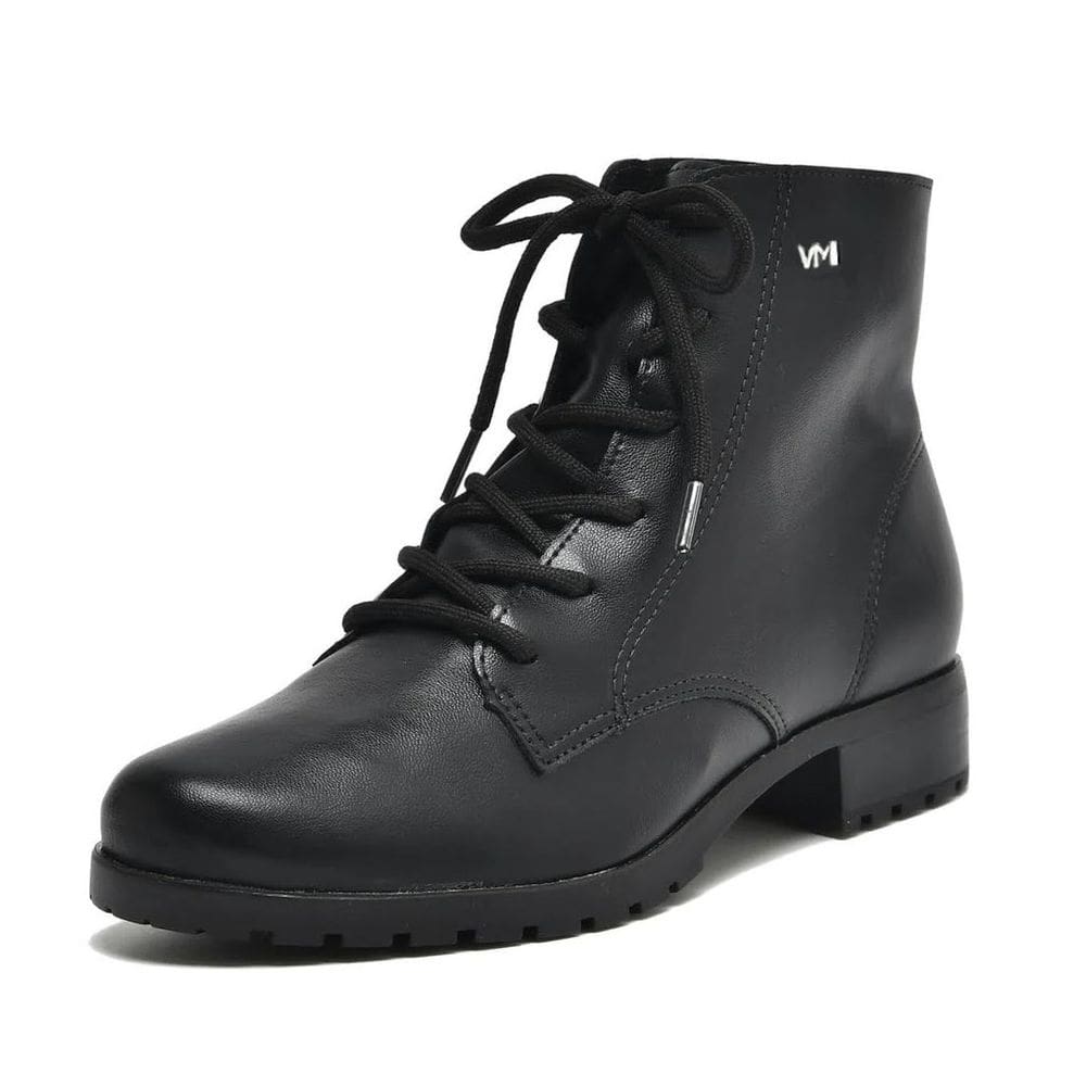 Bota Coturno Feminina Salto Baixo Cano Curto Via Marte Moda