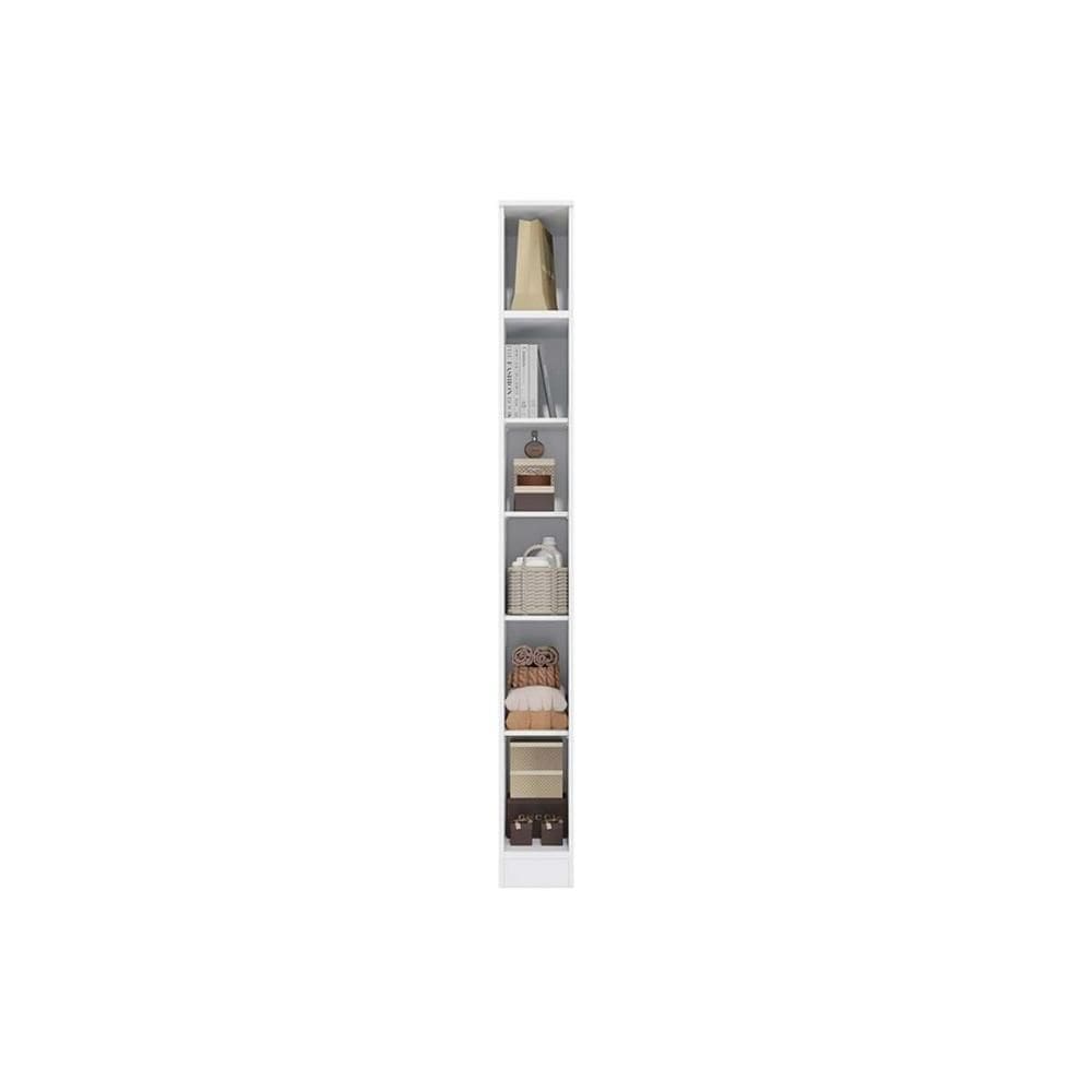 Guarda Roupa Closet de Quarto Aberto ARM25AMDP Adapt s/Portas 230x25cm Branco - Kappesberg
