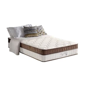 Colchão Solteirão Molas Superlastic King Best Euro Pillow Brown (96x203x33) - D Angelis Anjos
