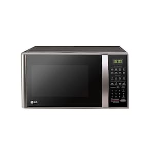 Micro-ondas LG 30 litros Prata Limpa Fácil (MS3043BRA)