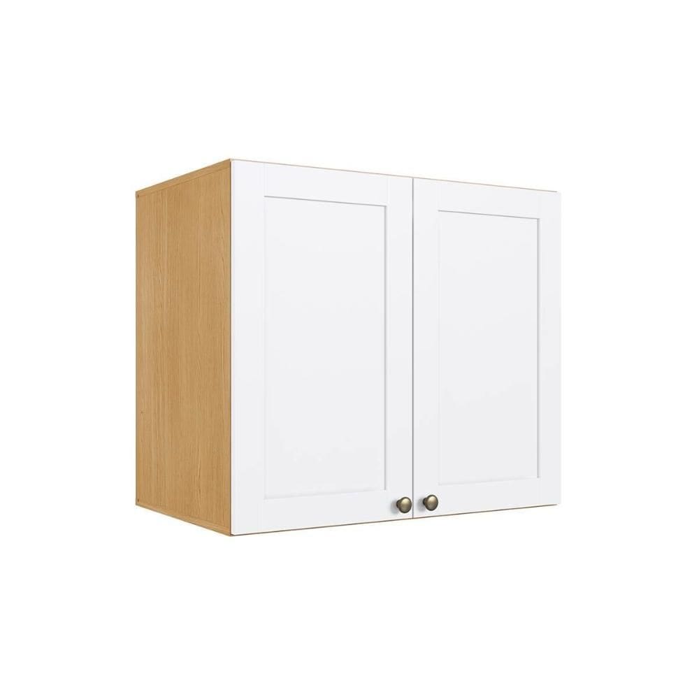 Armário de Cozinha Modulado Infinity c/ 2 Portas 70cm Savana/Branco - Genialflex