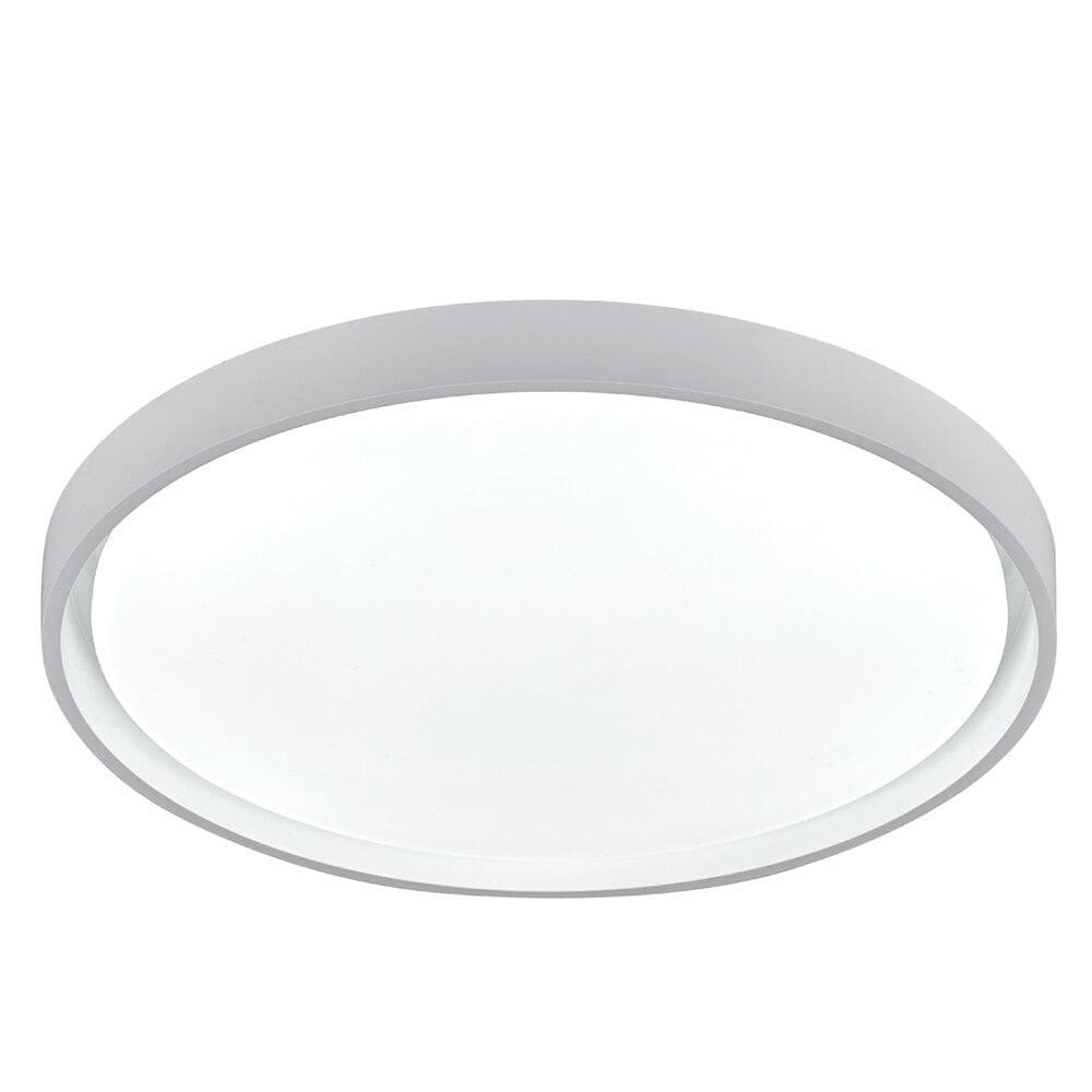 Painel Plafon Led de Sobrepor Modaza Redondo Olimpo com 3 Temperaturas 41 cm, Branco e Dourado